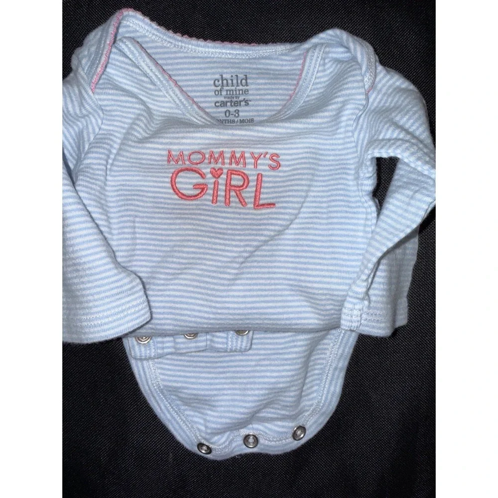Baby Girl Clothes Bundle 0-3M Old Navy Gerber Childrens Place Sleeper Bodysuits